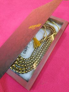 AZANIA Golden Beads Mala