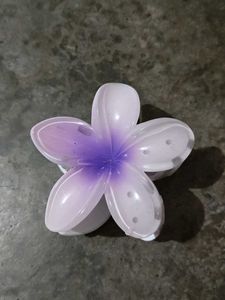 Flower Floral Petals Hair Claw Clutcher(Pack Of 2)