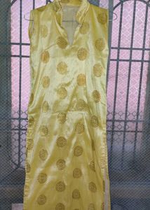 Yellow Occasional Simple Kurta For Girls Or Womens