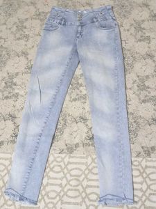 Light Wash Denim Jeans