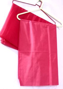 Plain Orange Red Blouse Piece With Lining 💫