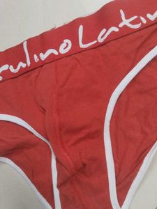 Masculino Latino Red Briefs
