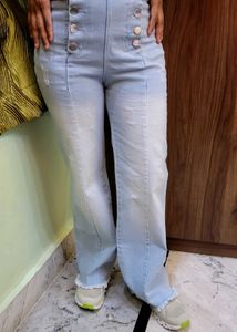 High Waisted Flare Jeans