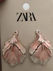 Brand New Zara Fish Earrings