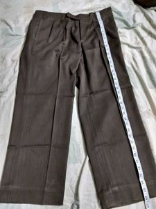 Reid And Taylor Men&#39;s Brown Striped Pants