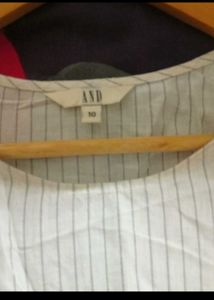 Striped Sleeveless Top