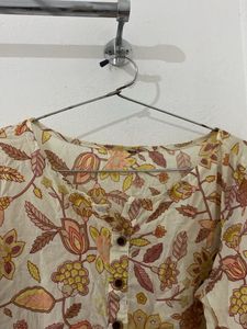 Floral Print Kurta