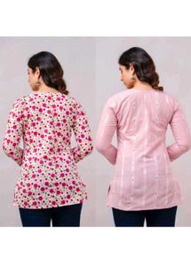 Cute Pink Tunic Tops