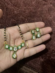 Mangalsutra Kundan Set