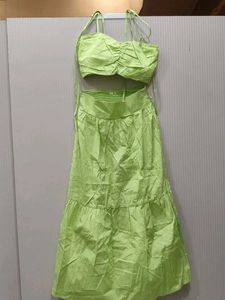 Lime Green Two-Piece Set