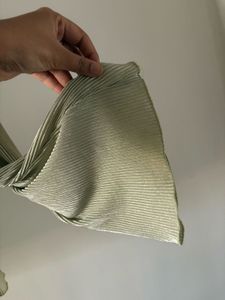 Sage Green Soft Flowy Shirt