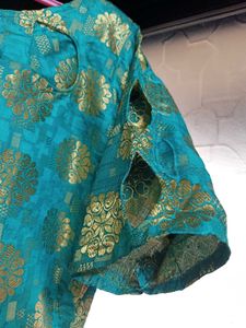 Showstopper Banarasi Silk Kurti