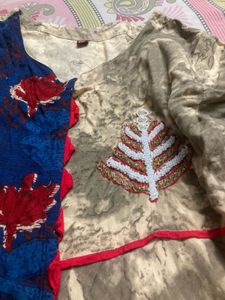 Two Long Kurti Pure Cotton