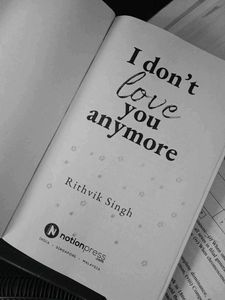 Combo Of Warmth And I don&#39;t love you anymore book