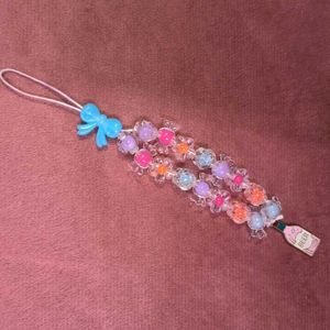 Pastel Foral Phone Charm