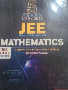 JEE Mathematics Book - 2019-2023