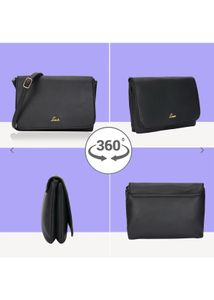 Lavie Black Crossbody Bag