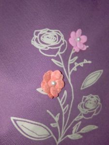 Purple Floral Graphic T-Shirt