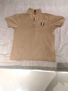 Stylish Tan Polo Shirt