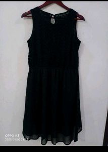 allen Solly beautiful Black Dress