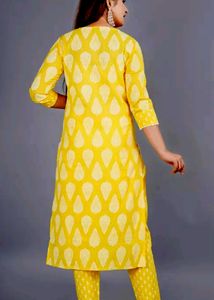 Yellow Kurti