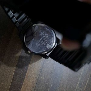 🕒 Fastrack Black Analog Watch – Stylish &amp; Sleek