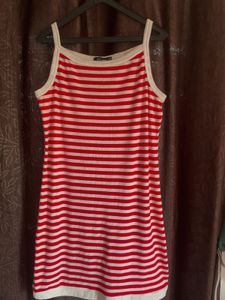Bodycon Red Sleeveless Dress