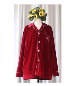 Unisex Velvet Pajama Top