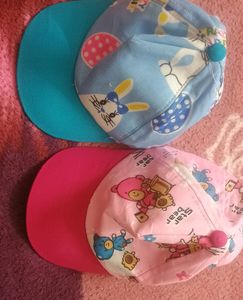 Pink &amp; Blue Cap