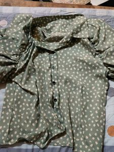 Cute Polka Dot Blouse