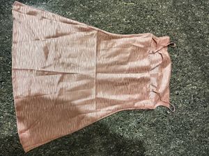 Elegant Pink Slip Dress