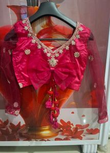 Elegant Pink Lehenga Choli