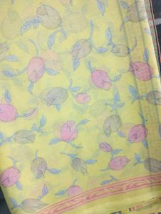 Floral Print Saree