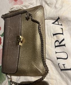 Furla gold Bag