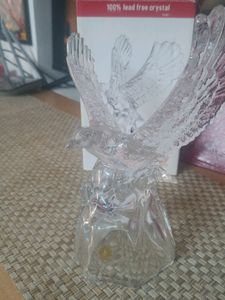 Decorative Piece Of Eagle made Of Crystal