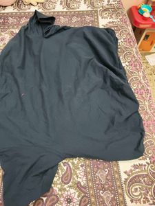 Funky Graphic Blue Tee in XXL size for women