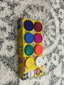 colourful clay set