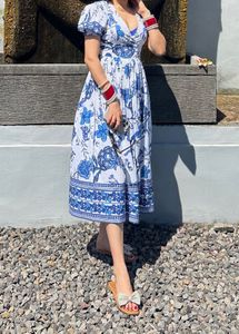 Floral Print Midi Dress