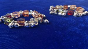 Cristal With Ghughri Bracelet.
