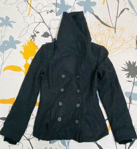 Elegant Wool Blend Coat For Kids