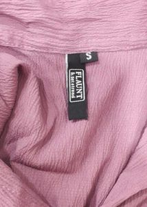 Lavender Half Sleeves Shirt