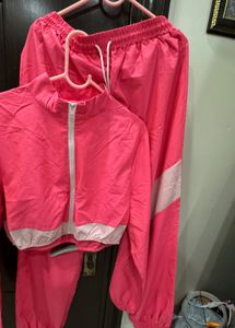 Pink Tracksuit - Jacket & Pants
