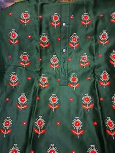Beautiful All Over Embroidery Work Dress Metirial
