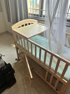 Baby Cot with Mosquito Net