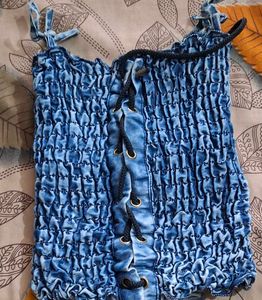Denim Top