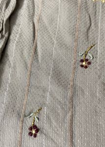 Heavy Embroidery Kurta Pant Pair