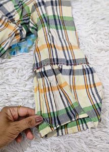 Plaid Midi Dress