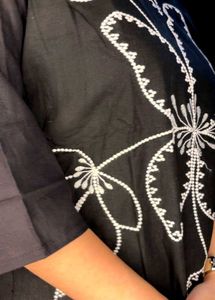 Straight Heavy Embroidered Co-ord Set