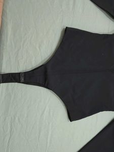 ZARA Embellished Bodysuit with Shoulder Pads