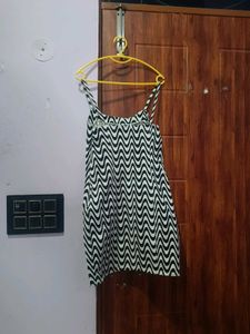 Black And White H&amp;M Dress
